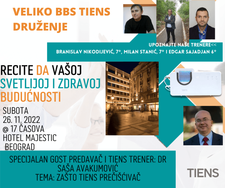 Tiens BBS Beograd i Zagreb